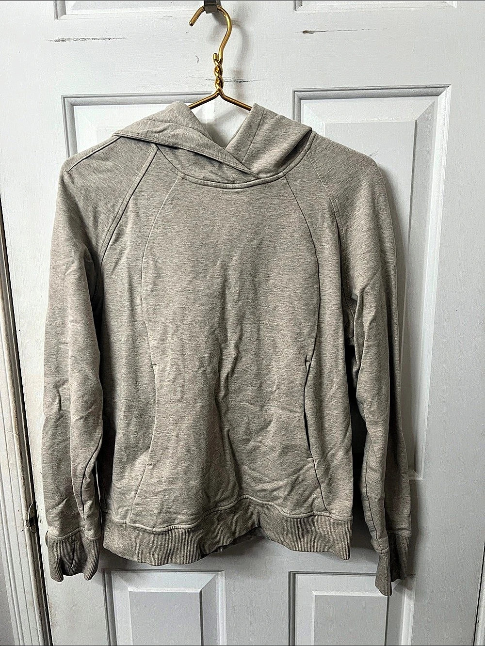 lululemon Scuba Pullover Hoodie Gray Size 6